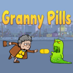 Granny Pills – Defend Cactuses